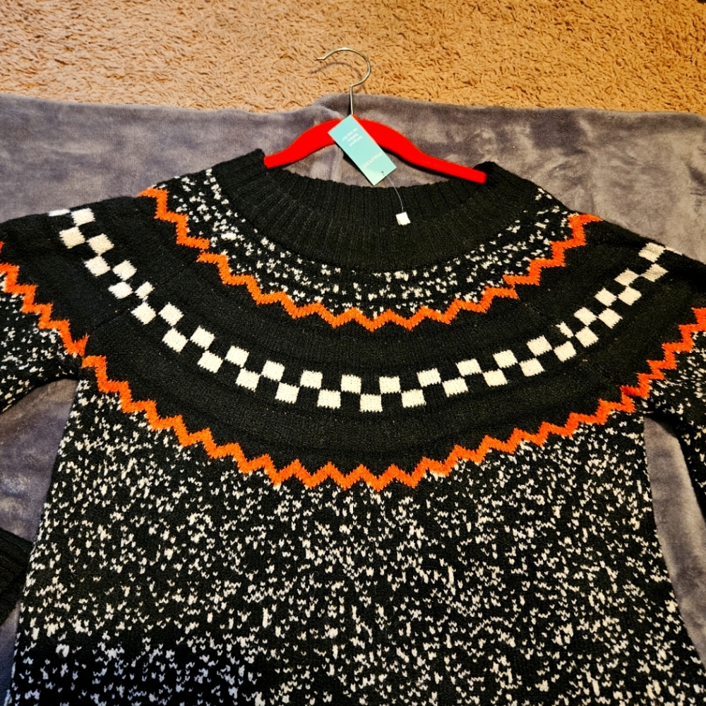 FAIR ISLE SWEATER NWT Large